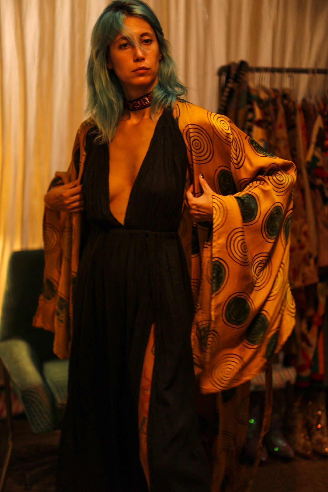 XXL WING SILK KIMONO OPHELIA - MOMO STUDIO BERLIN - Berlin Concept Store - sustainable & ethical fashion