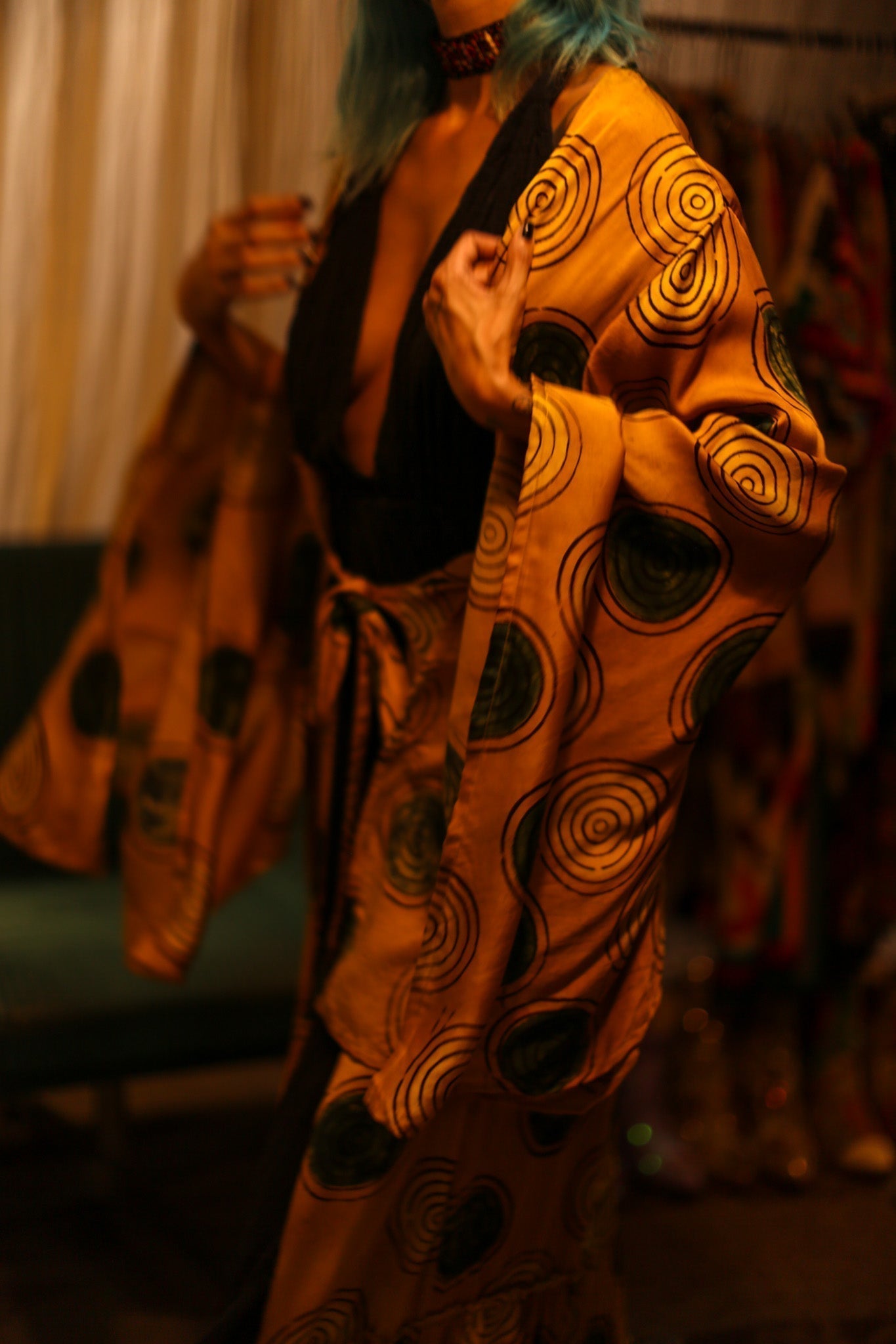 XXL WING SILK KIMONO OPHELIA - MOMO STUDIO BERLIN - Berlin Concept Store - sustainable & ethical fashion