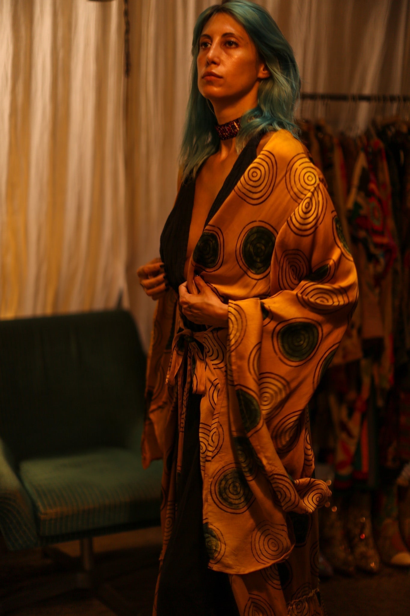 XXL WING SILK KIMONO OPHELIA - MOMO STUDIO BERLIN - Berlin Concept Store - sustainable & ethical fashion
