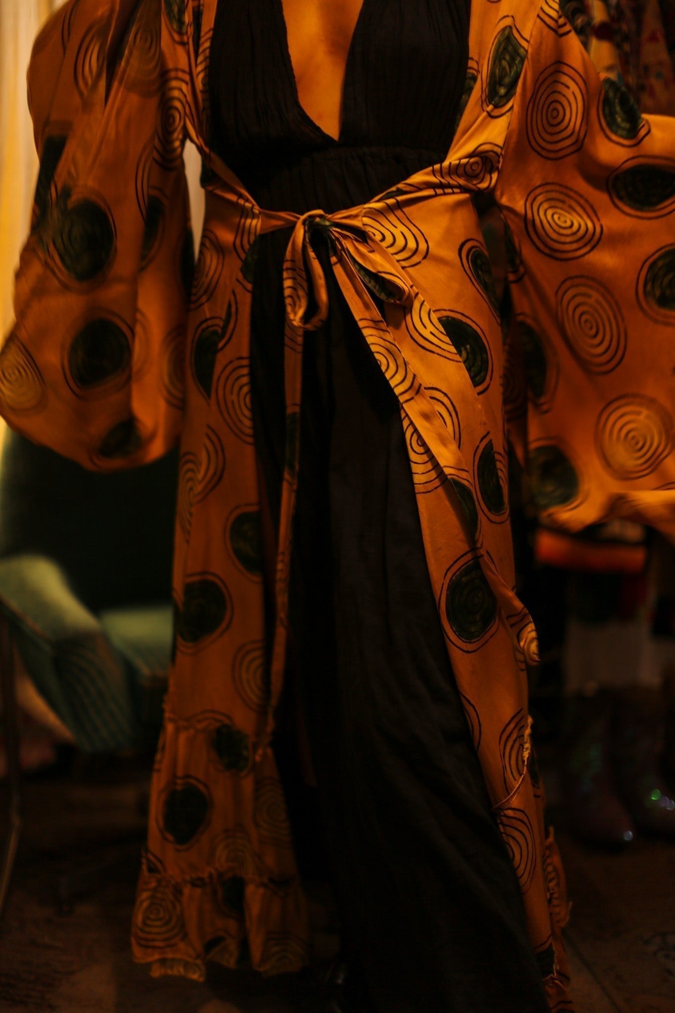XXL WING SILK KIMONO OPHELIA - MOMO STUDIO BERLIN - Berlin Concept Store - sustainable & ethical fashion