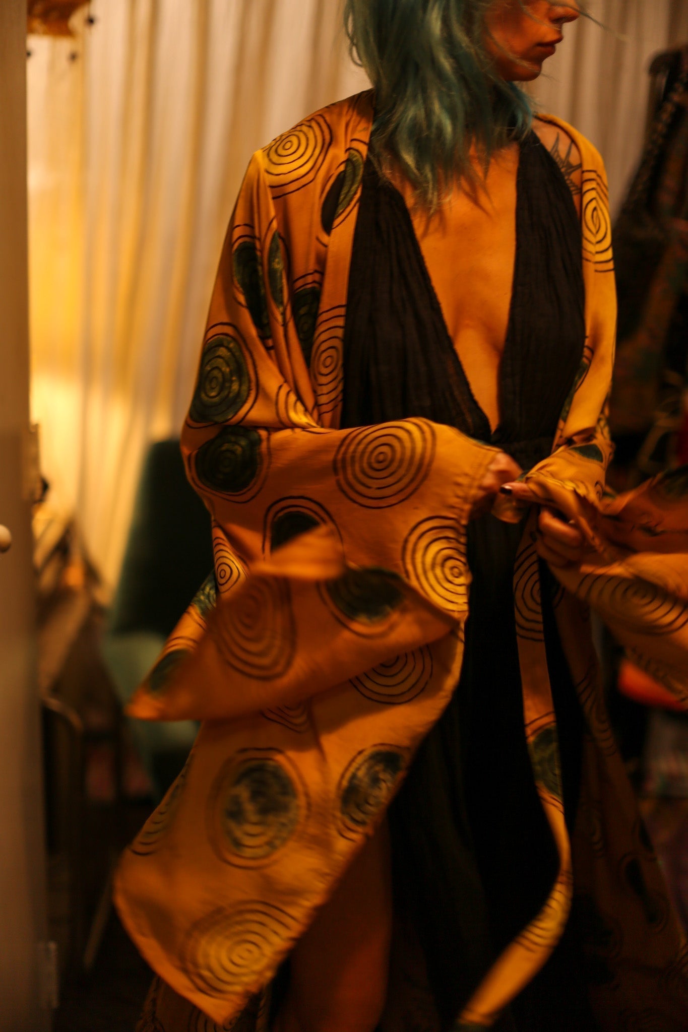 XXL WING SILK KIMONO OPHELIA - MOMO STUDIO BERLIN - Berlin Concept Store - sustainable & ethical fashion