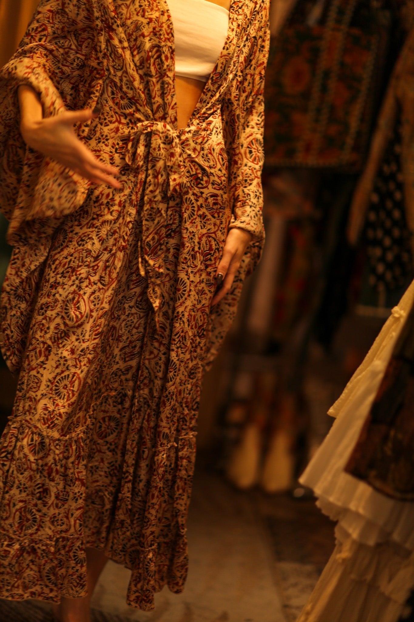 XXL WING SILK KIMONO PINA - MOMO STUDIO BERLIN - Berlin Concept Store - sustainable & ethical fashion