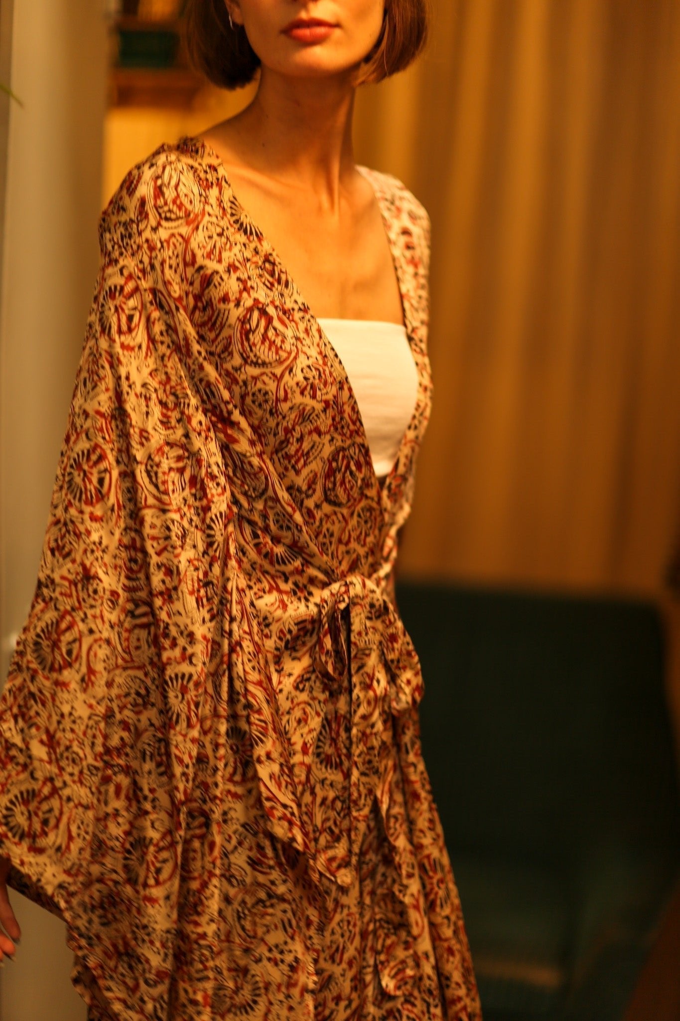 XXL WING SILK KIMONO PINA - MOMO STUDIO BERLIN - Berlin Concept Store - sustainable & ethical fashion