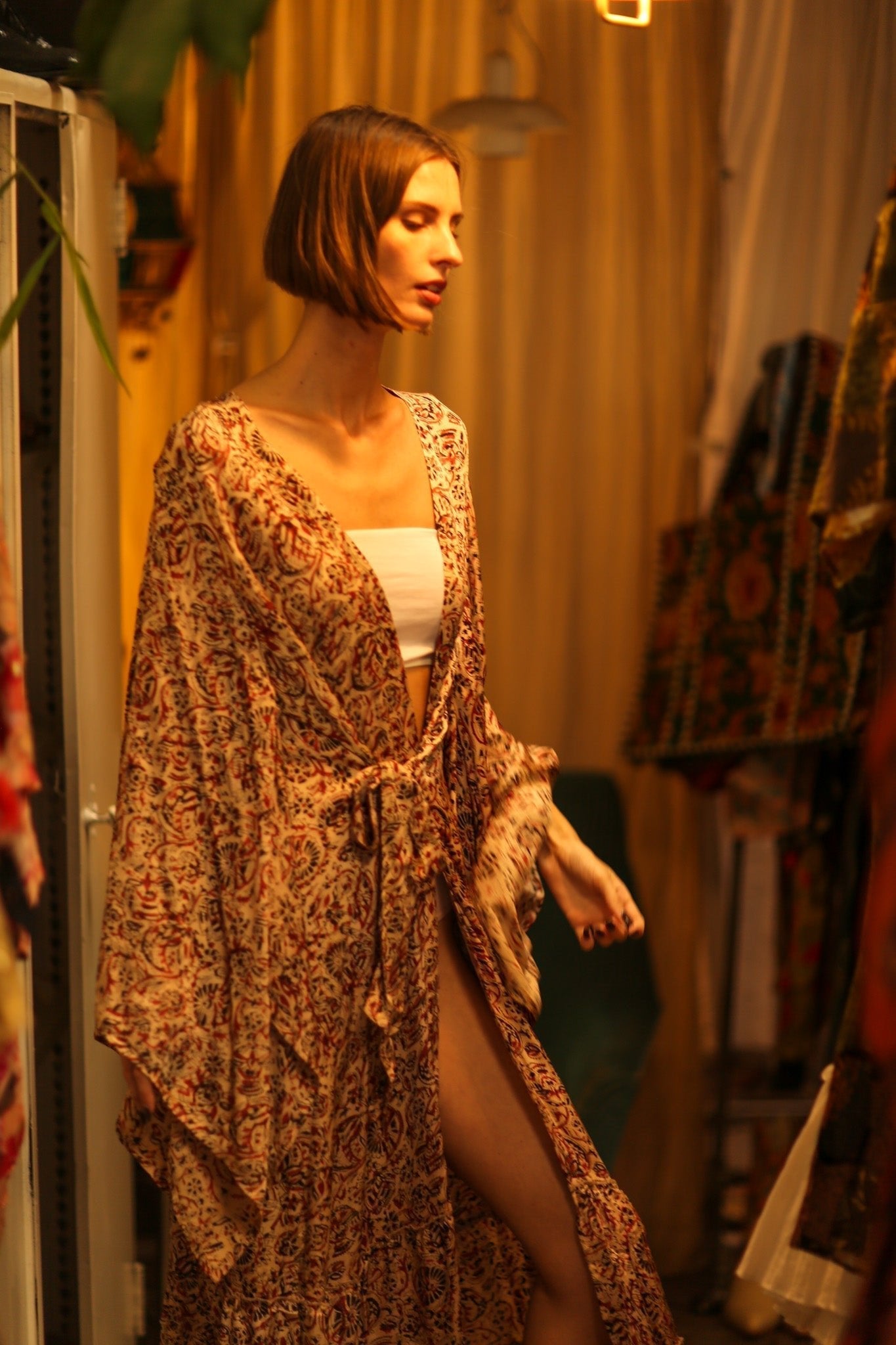 XXL WING SILK KIMONO PINA - MOMO STUDIO BERLIN - Berlin Concept Store - sustainable & ethical fashion