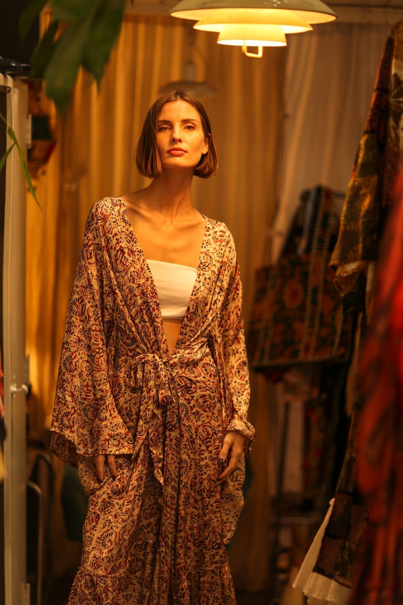 XXL WING SILK KIMONO PINA - MOMO STUDIO BERLIN - Berlin Concept Store - sustainable & ethical fashion