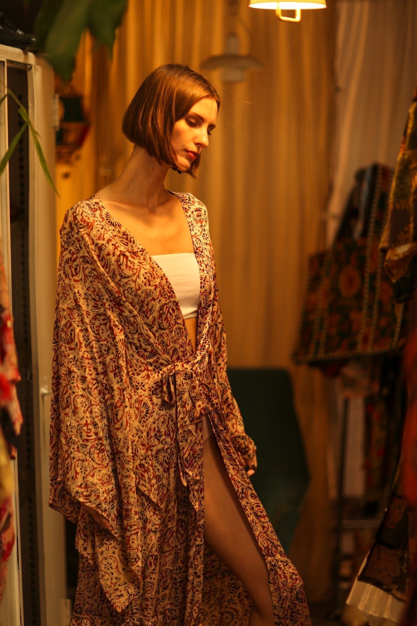 XXL WING SILK KIMONO PINA - MOMO STUDIO BERLIN - Berlin Concept Store - sustainable & ethical fashion