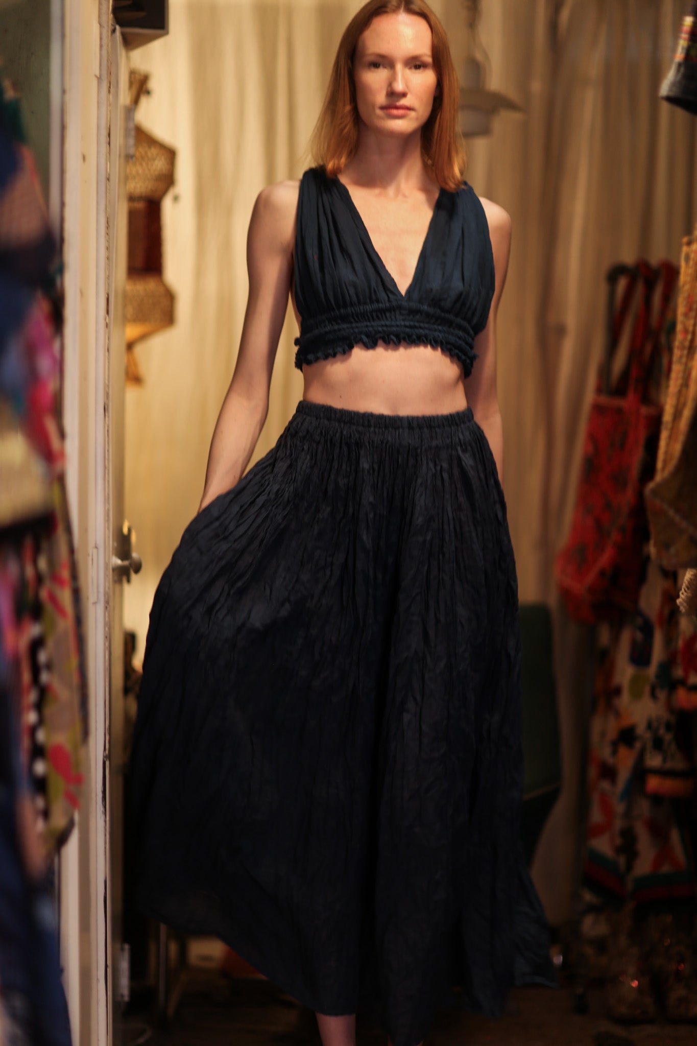 YUMI COTTON SKIRT - MOMO STUDIO BERLIN - Berlin Concept Store - sustainable & ethical fashion