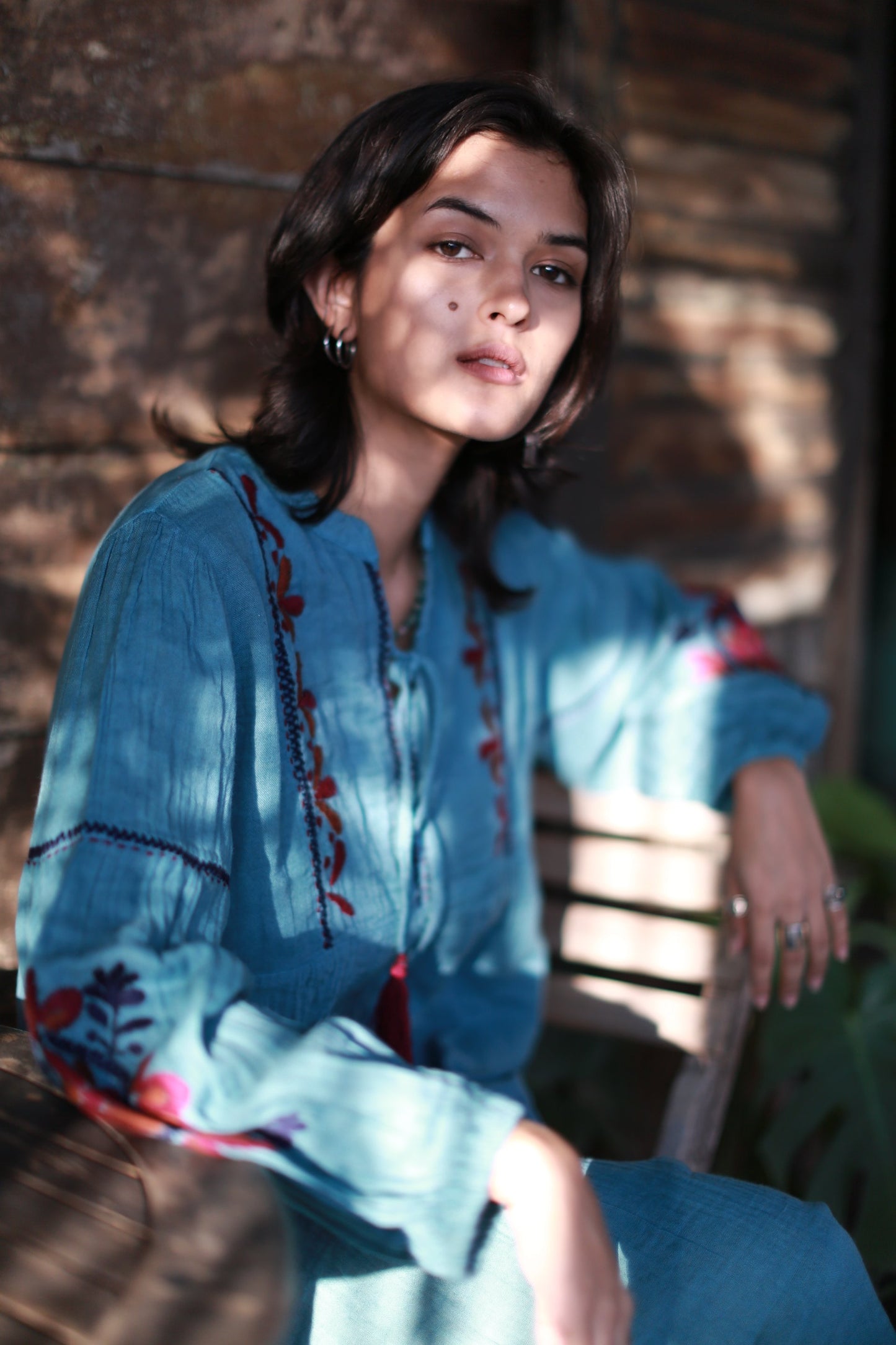 EMBROIDERED DRESS JELENA