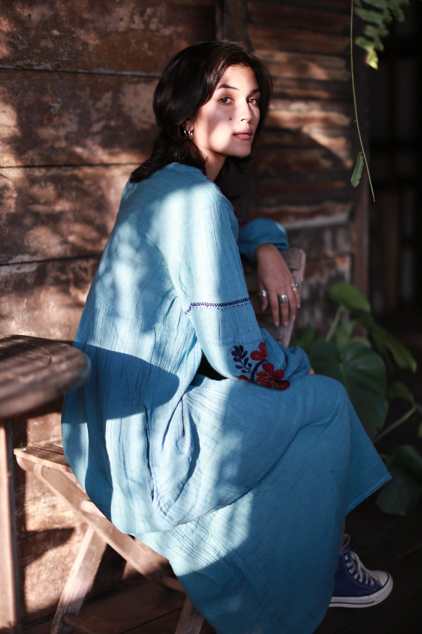 EMBROIDERED DRESS JELENA