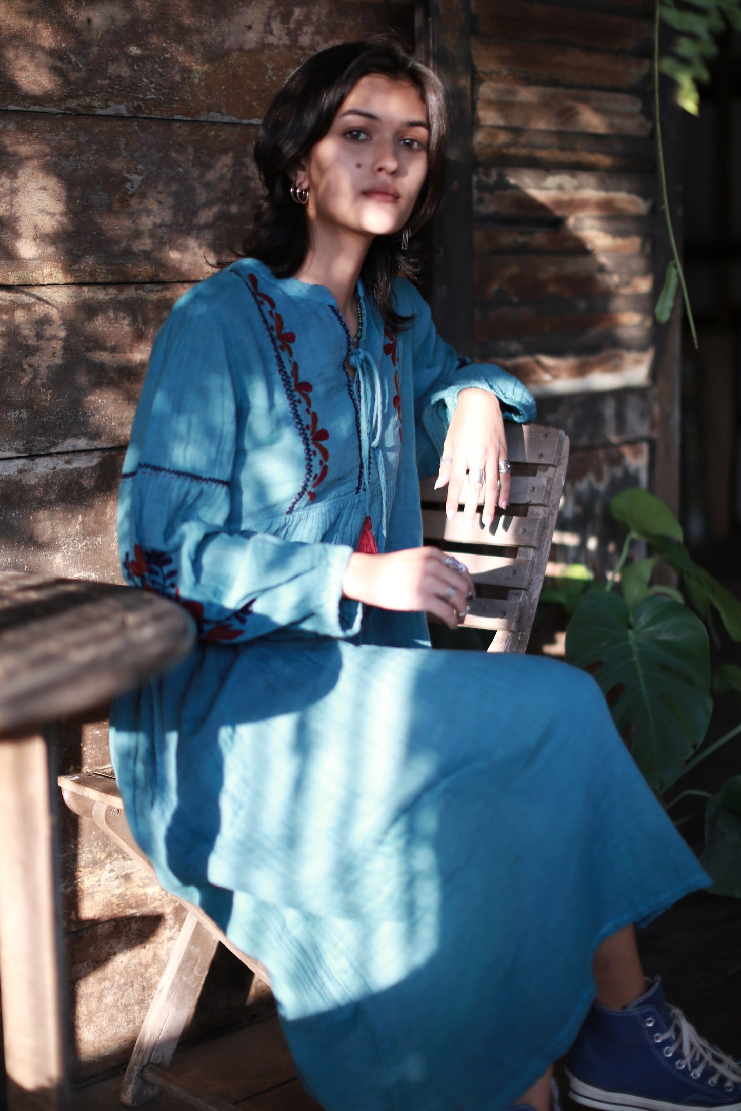 EMBROIDERED DRESS JELENA