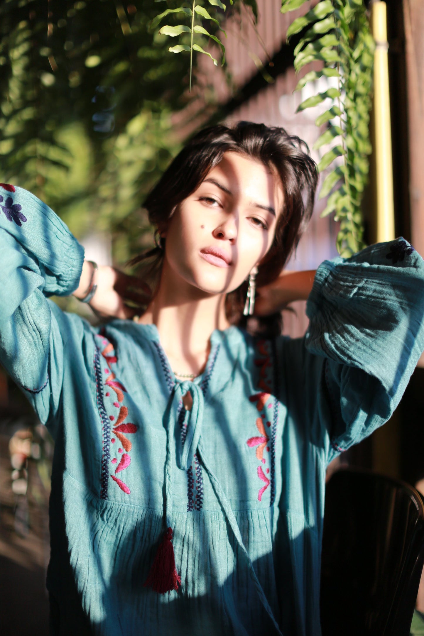 EMBROIDERED DRESS JELENA