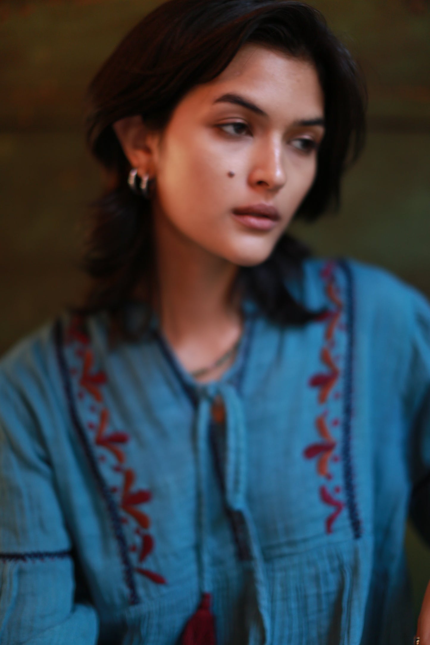 EMBROIDERED DRESS JELENA