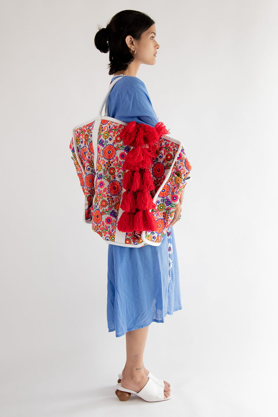 Embroidered Weekender Gigi