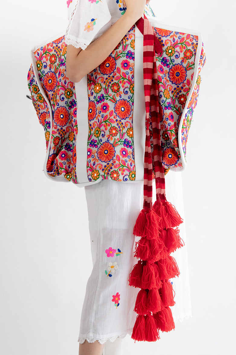 Embroidered Weekender Gigi