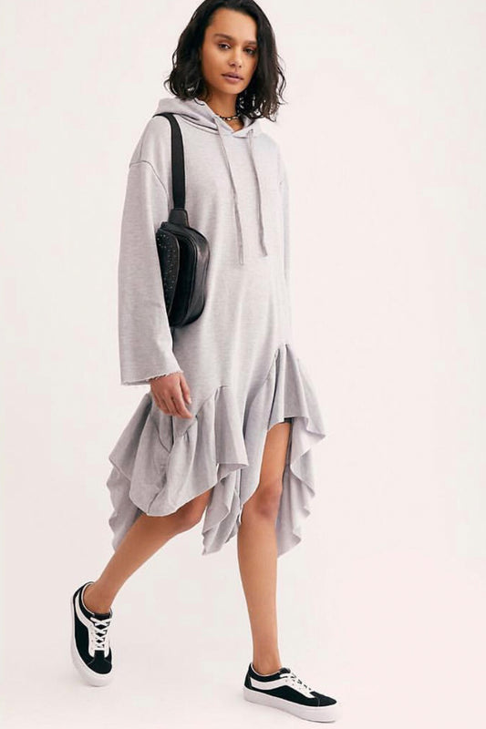 Hoodie Kaftan Dress