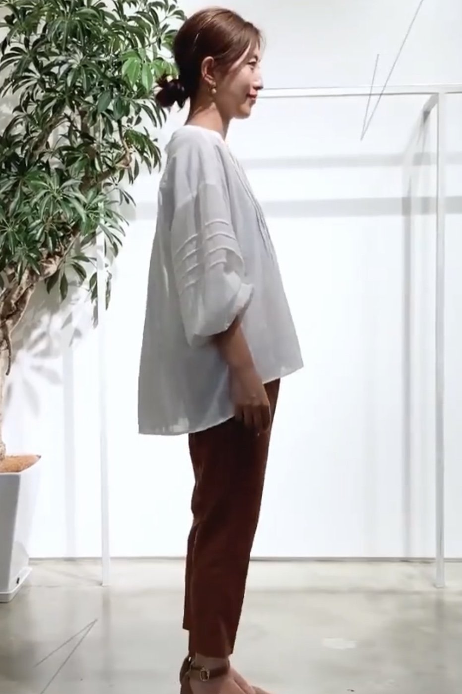EASY TO WEAR COTTON TOP SUZAN - sustainably made MOMO NEW YORK sustainable clothing, slow fashion