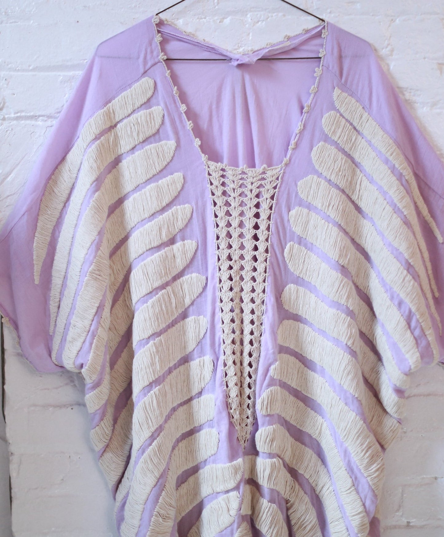 EMBROIDERED KAFTAN MARIE CLAIRE MOMO NEW YORK