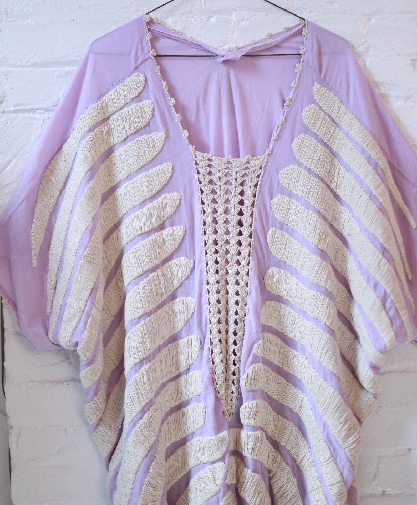 EMBROIDERED KAFTAN MARIE CLAIRE MOMO NEW YORK