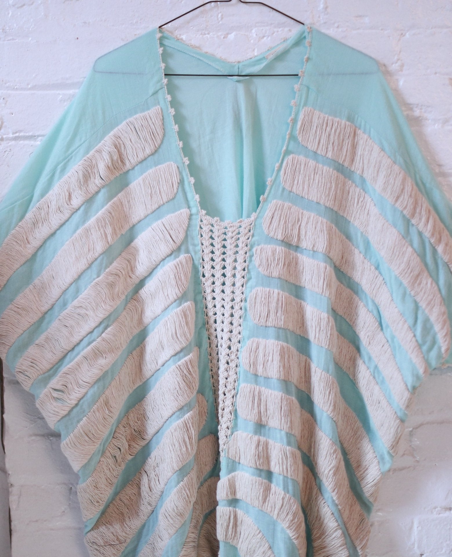 EMBROIDERED KAFTAN MARIE CLAIRE MOMO NEW YORK