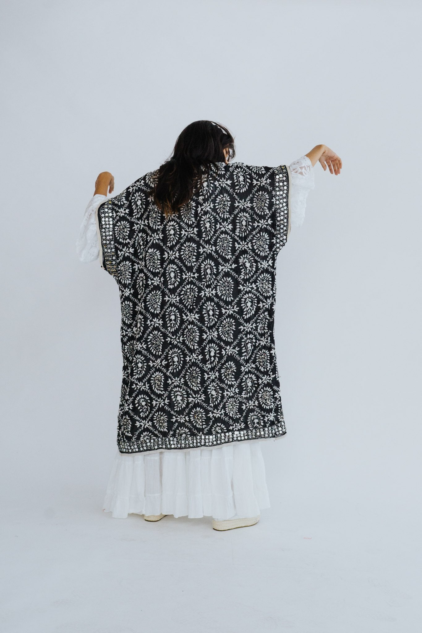 EMBROIDERED KAFTAN PILAR MOMO NEW YORK