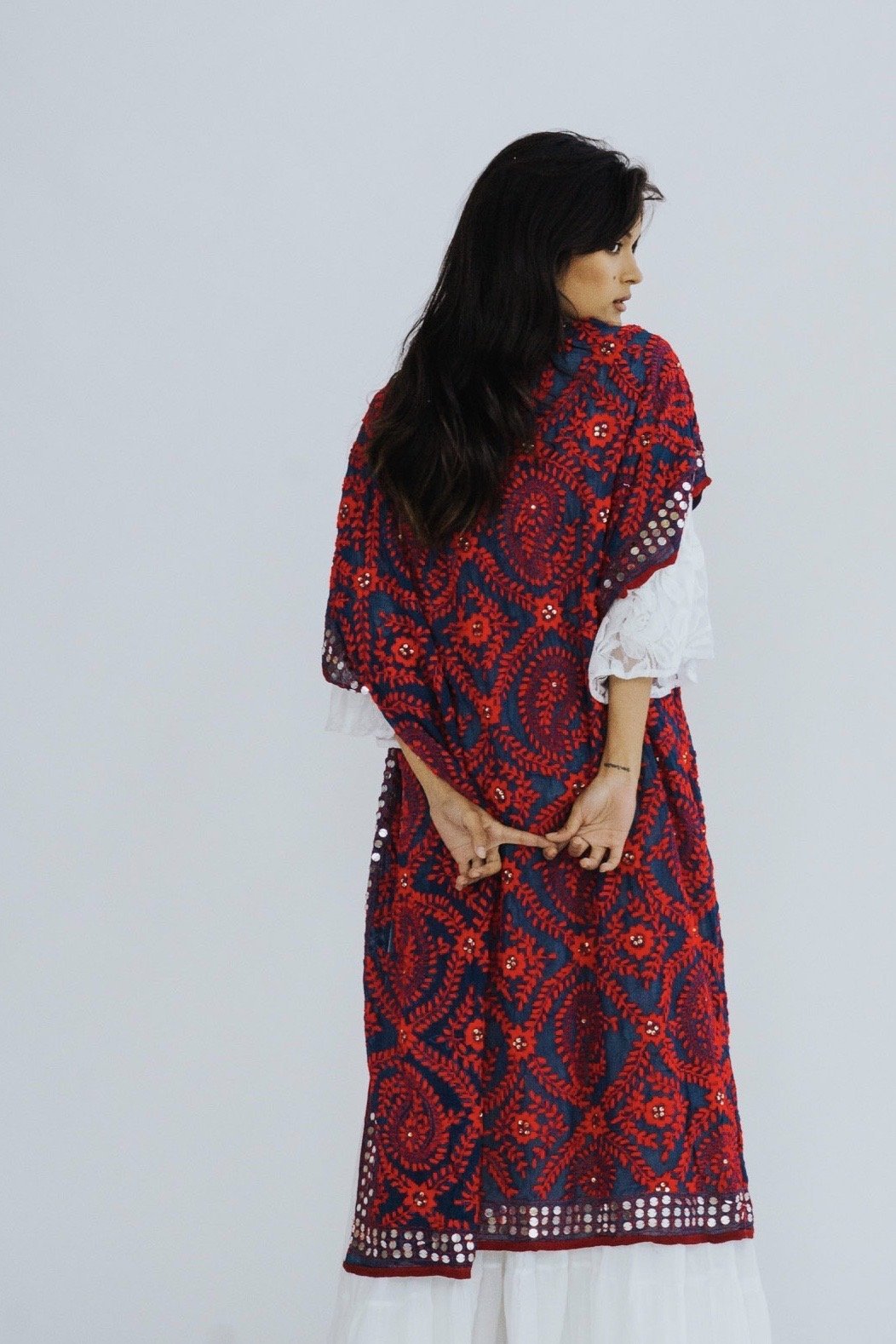 EMBROIDERED KAFTAN PILAR MOMO NEW YORK