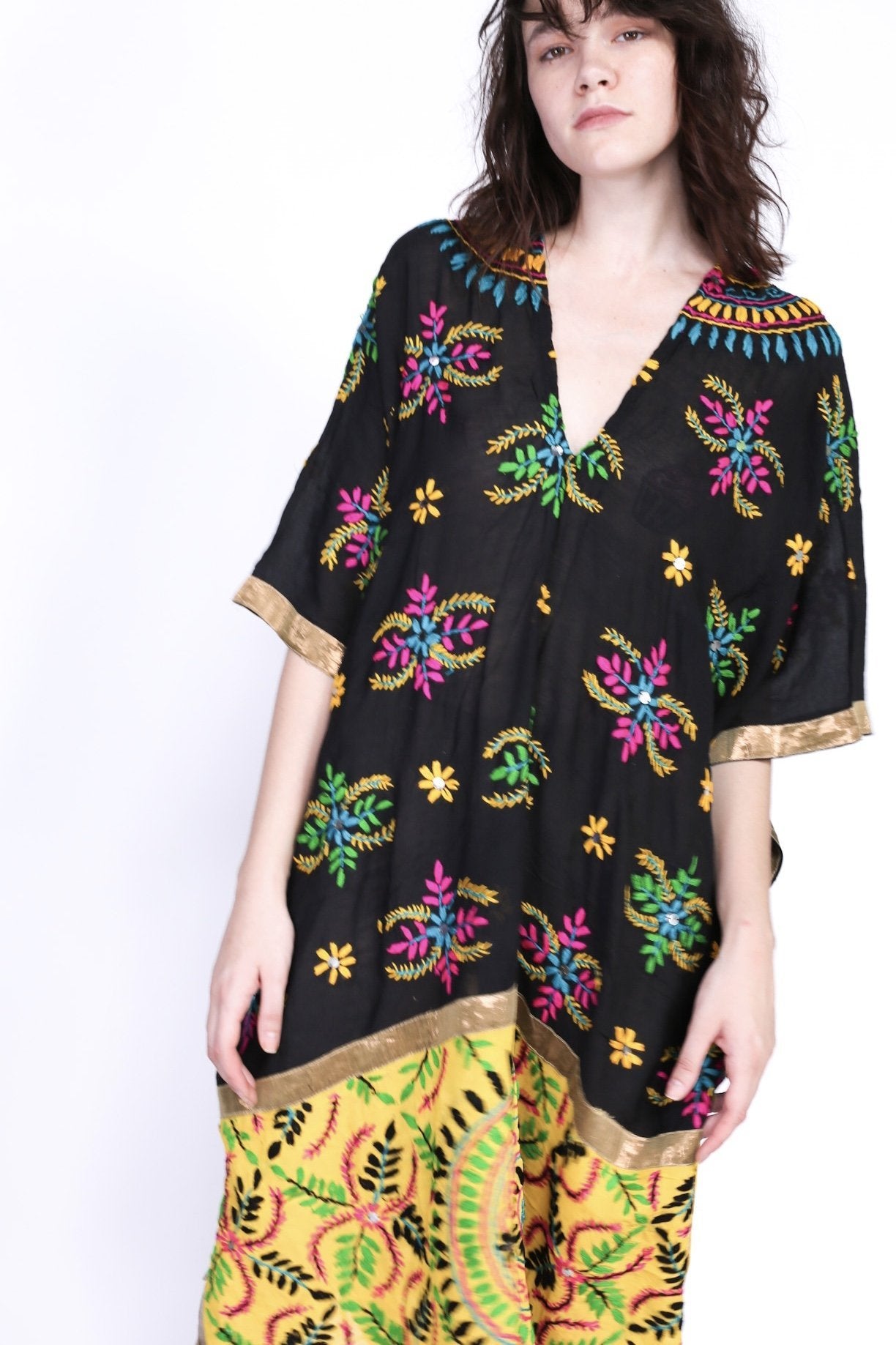EMBROIDERED KAFTAN TILO MOMO NEW YORK