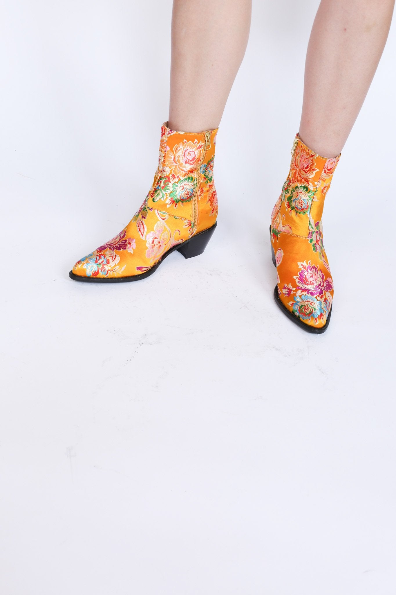 Silk Ankle Boots Tijana