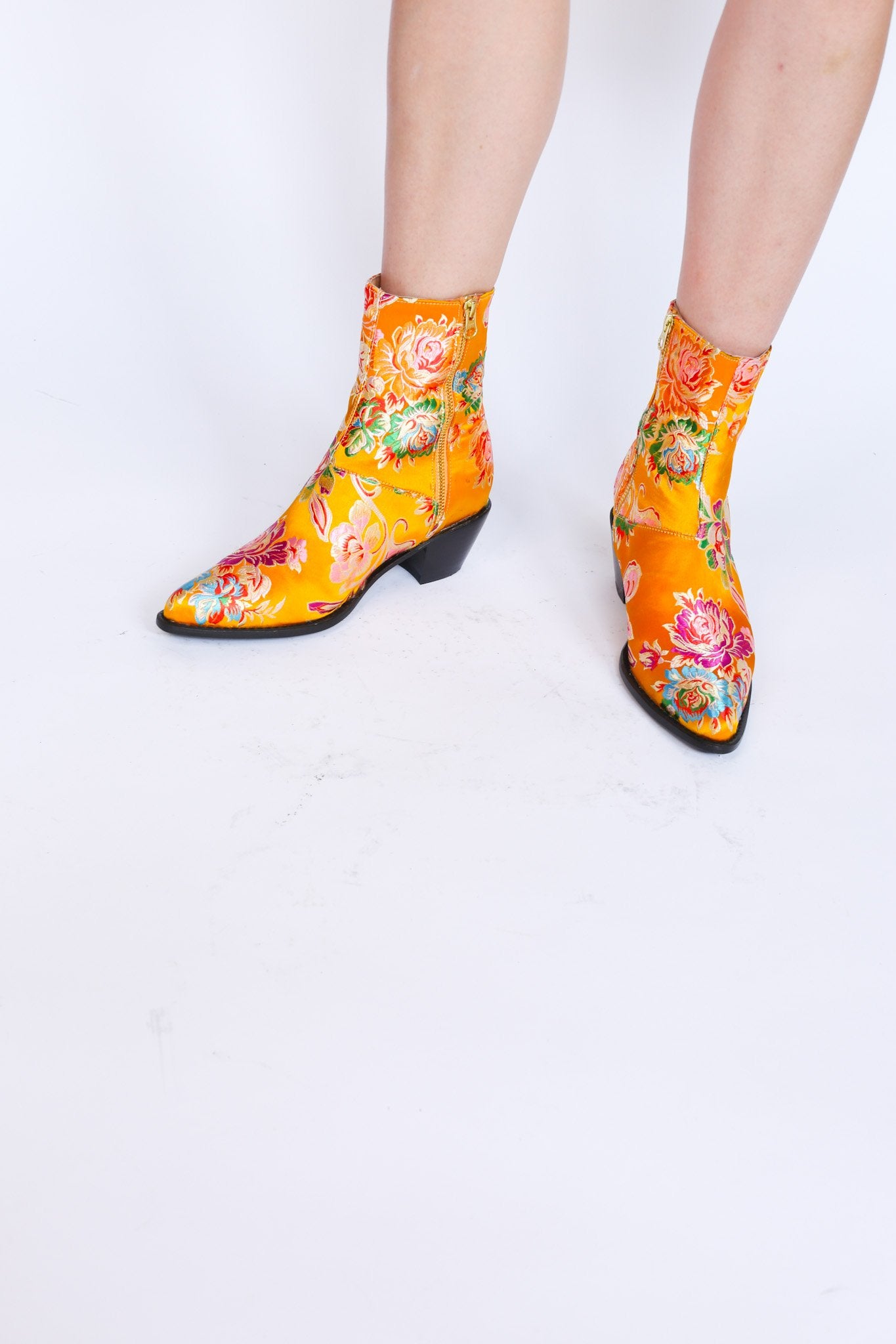 Silk Ankle Boots Tijana
