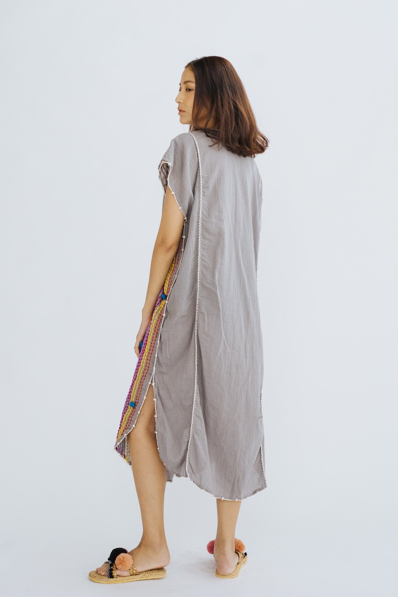 KAFTAN DRESS NUTSU MOMO NEW YORK