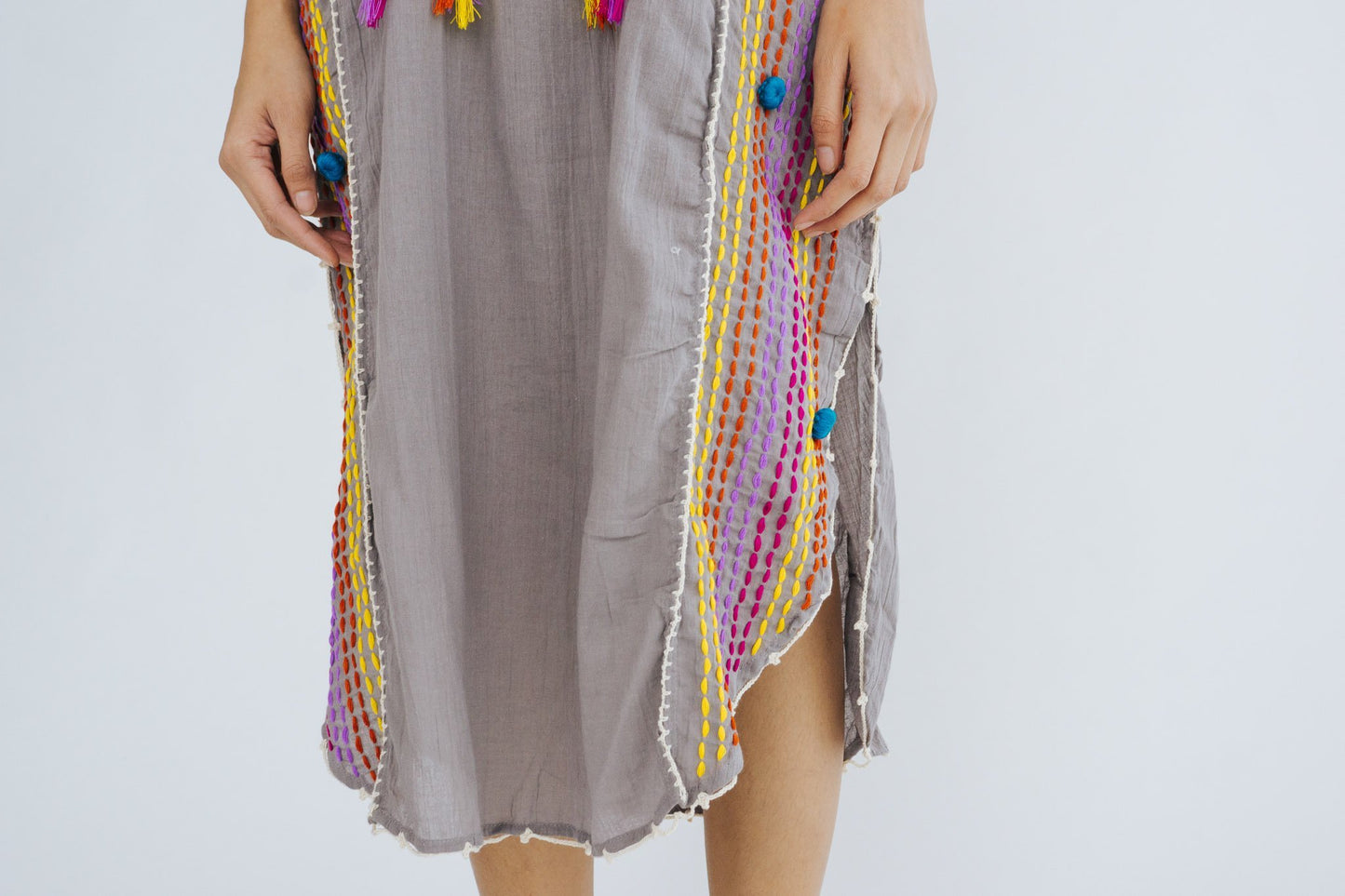 KAFTAN DRESS NUTSU MOMO NEW YORK