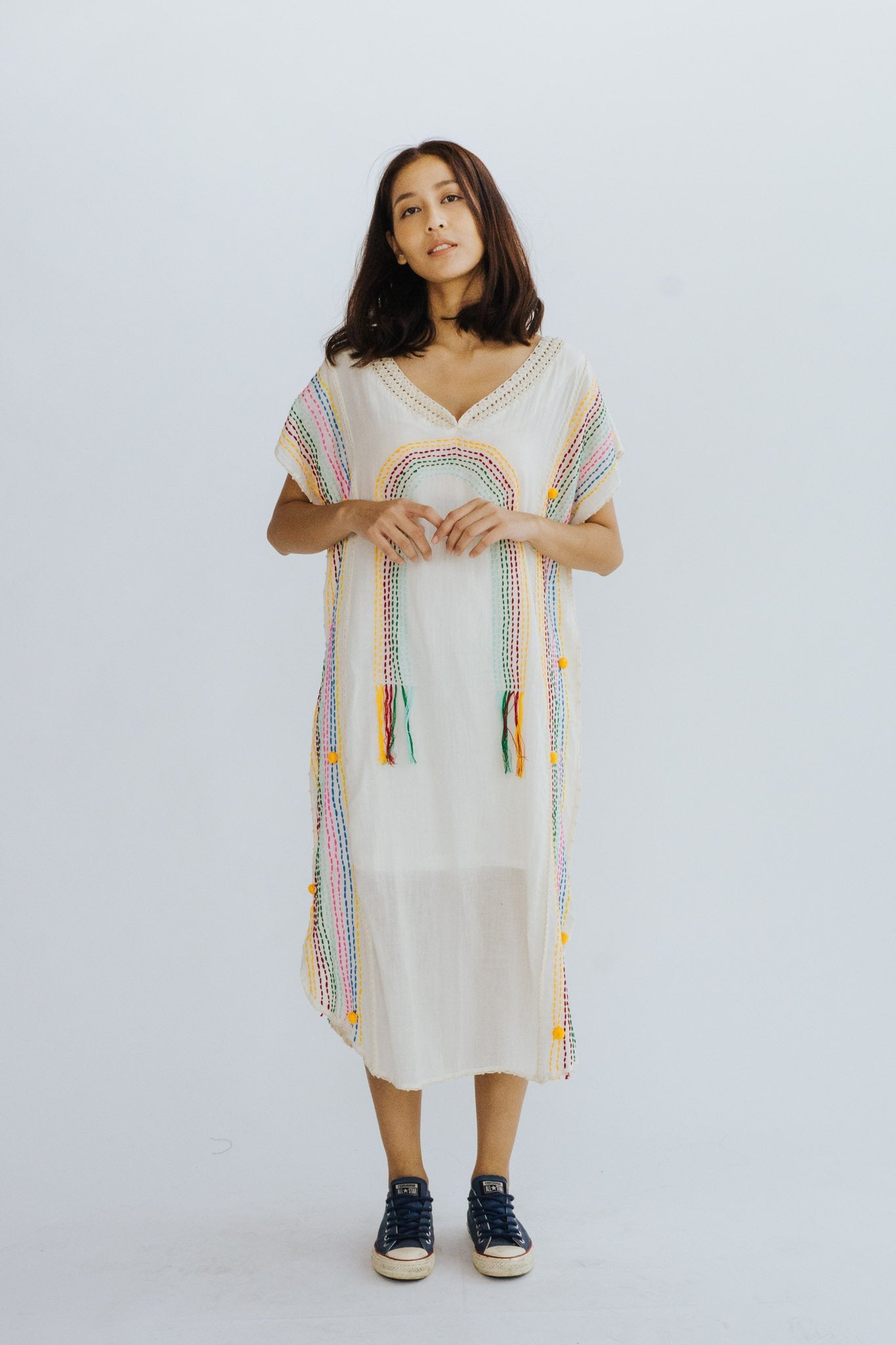 KAFTAN DRESS NUTSU MOMO NEW YORK