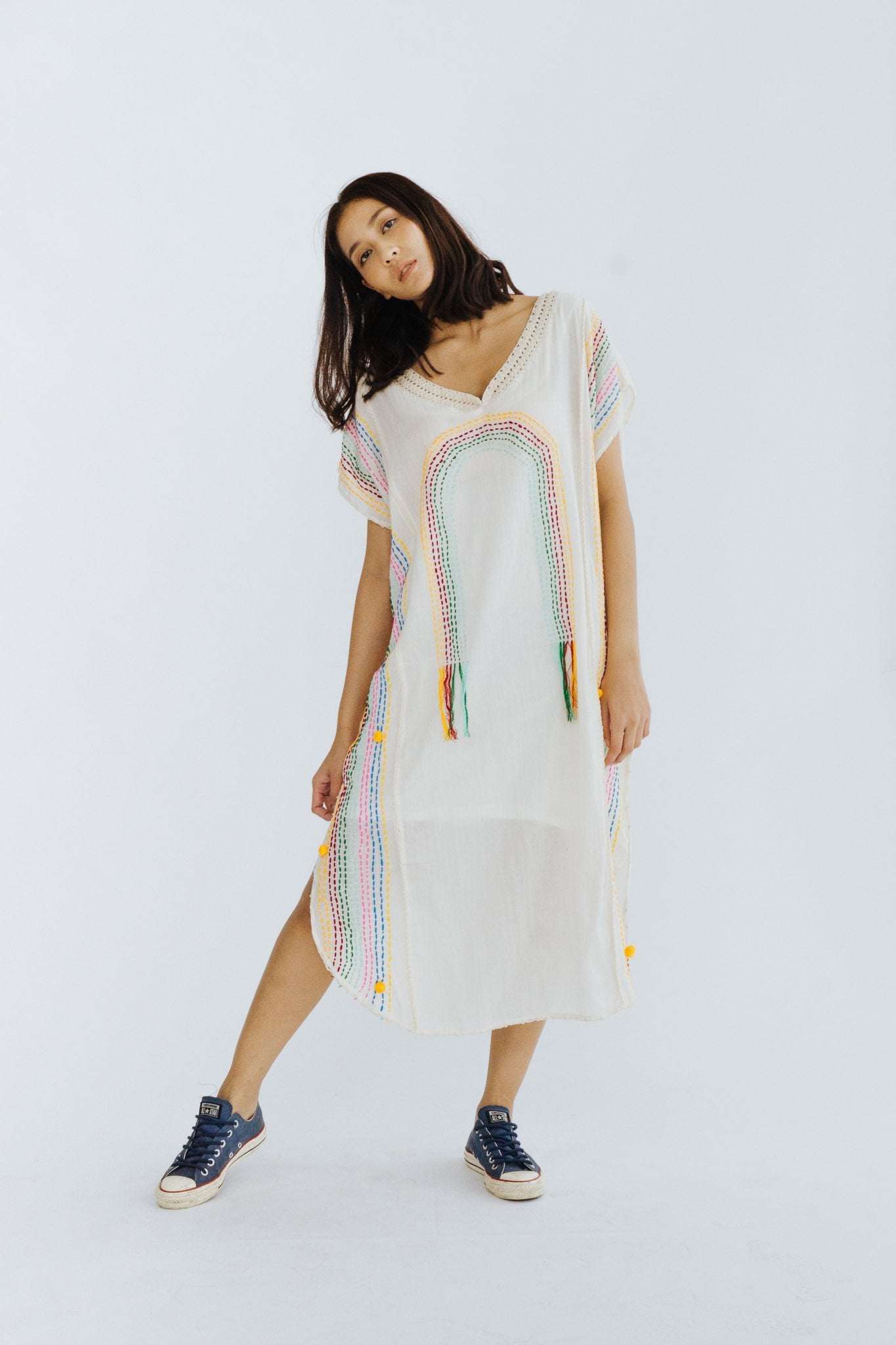 KAFTAN DRESS NUTSU MOMO NEW YORK