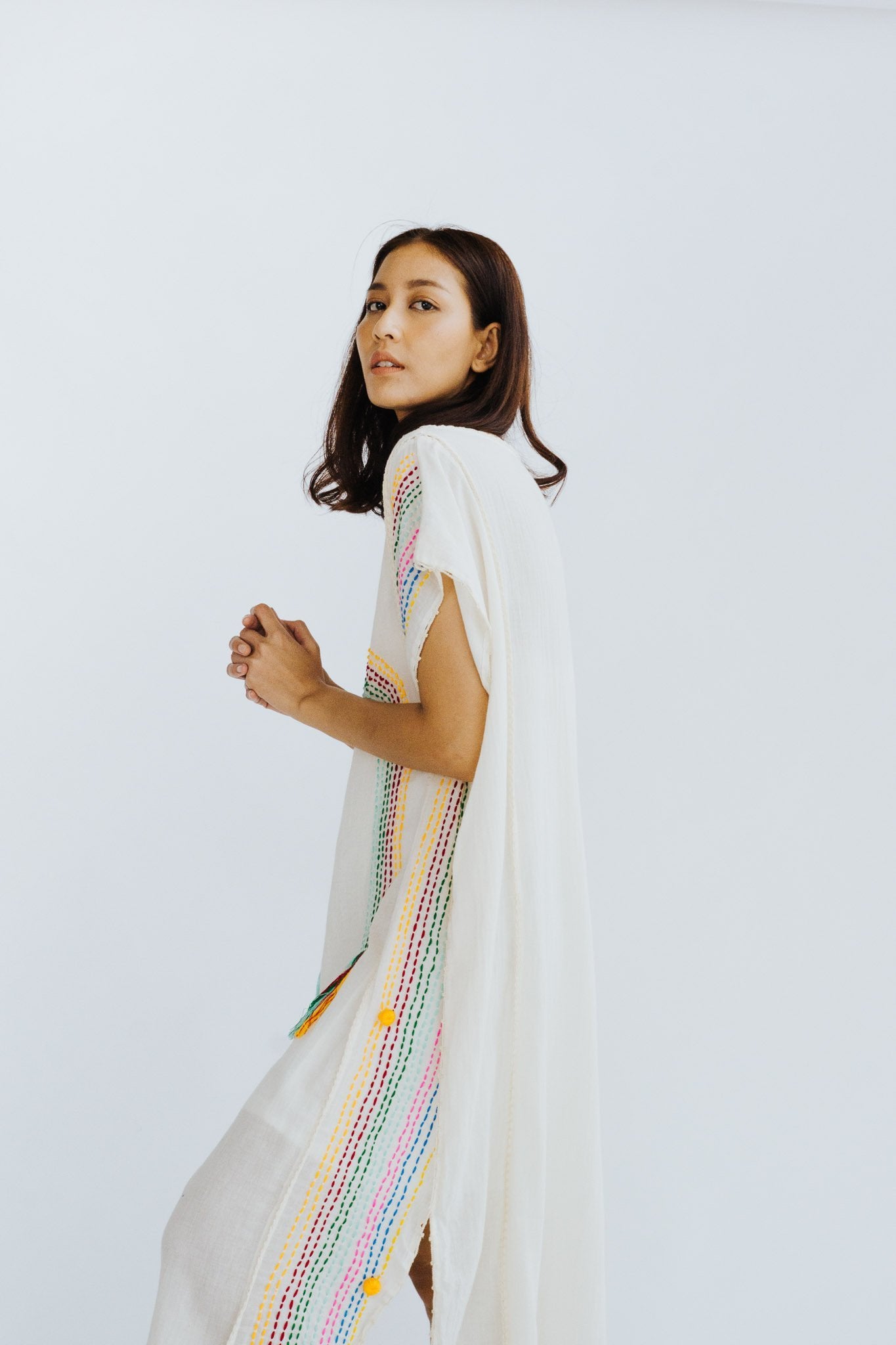 KAFTAN DRESS NUTSU MOMO NEW YORK