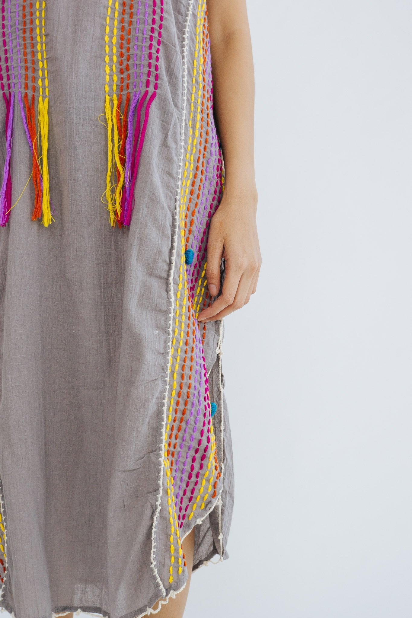 KAFTAN DRESS NUTSU MOMO NEW YORK