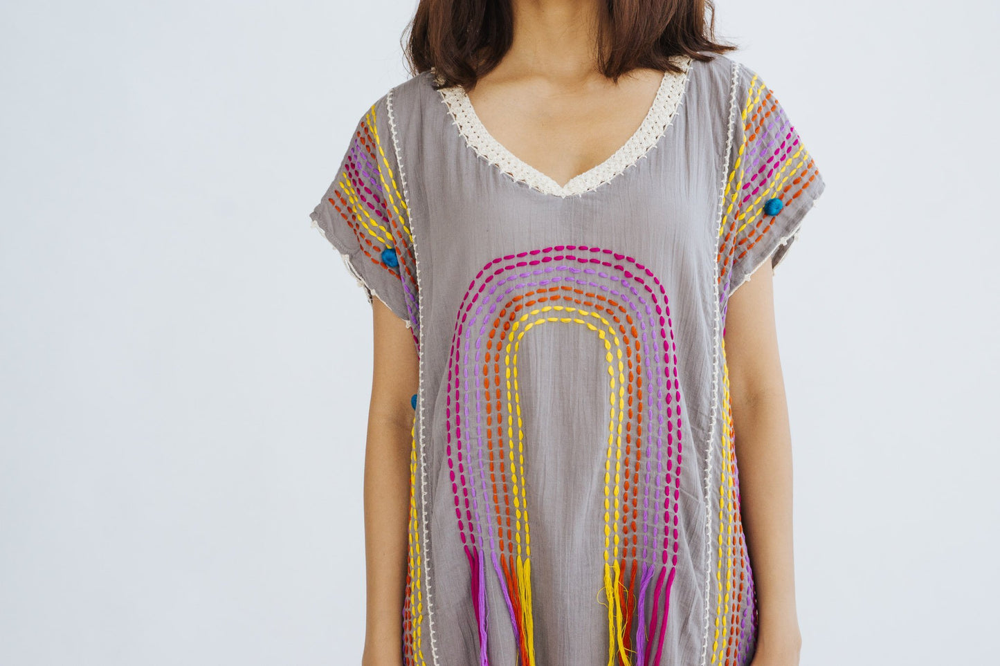 KAFTAN DRESS NUTSU MOMO NEW YORK