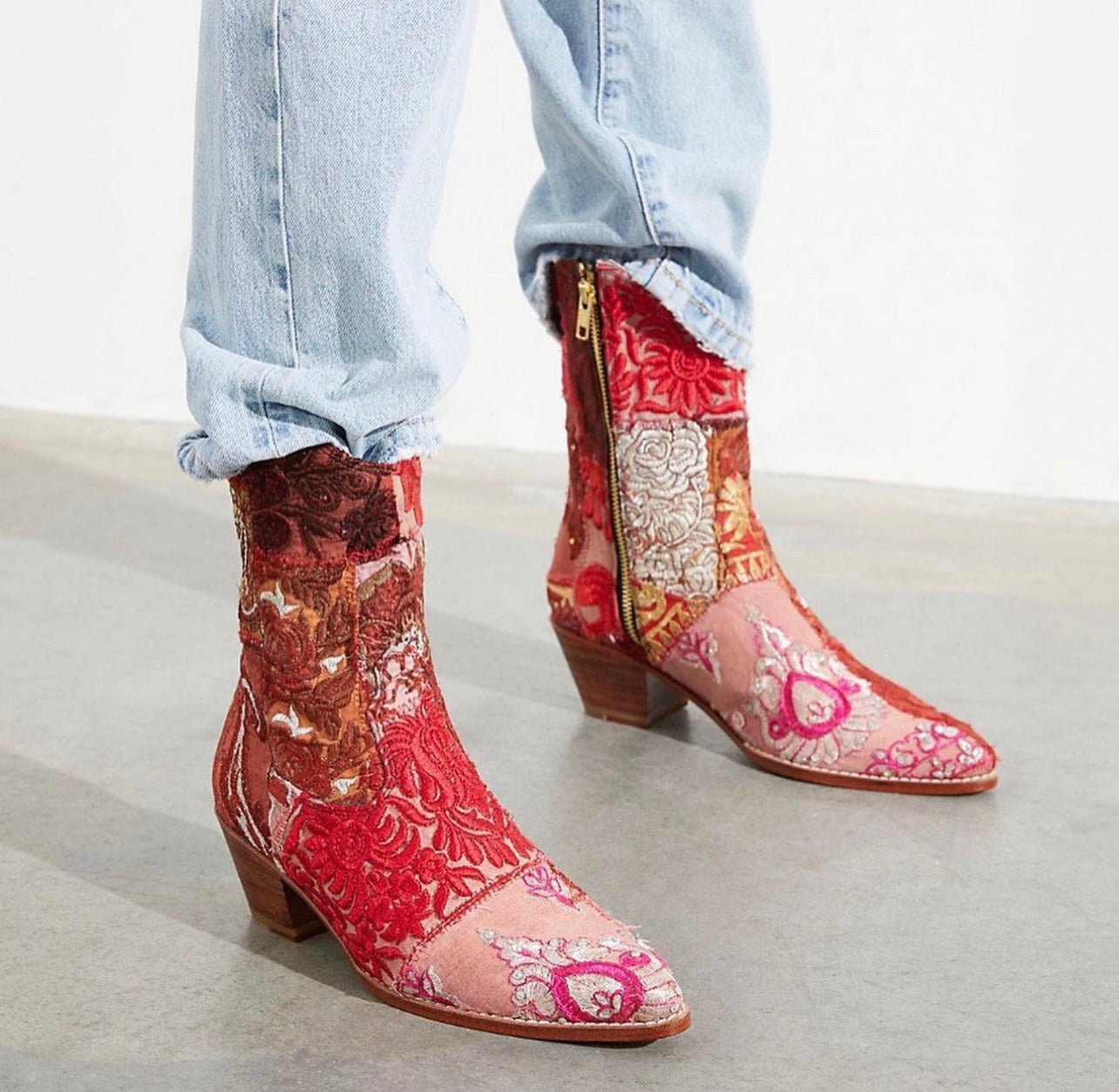 SUNNY DAYS ANKLE BOOTS X FREE PEOPLE - sustainably made MOMO NEW YORK sustainable clothing, boots slow fashion
