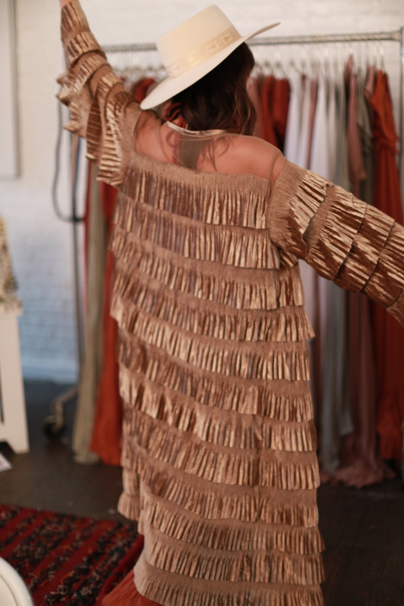 VELVET KIMONO EVA MOMO NEW YORK