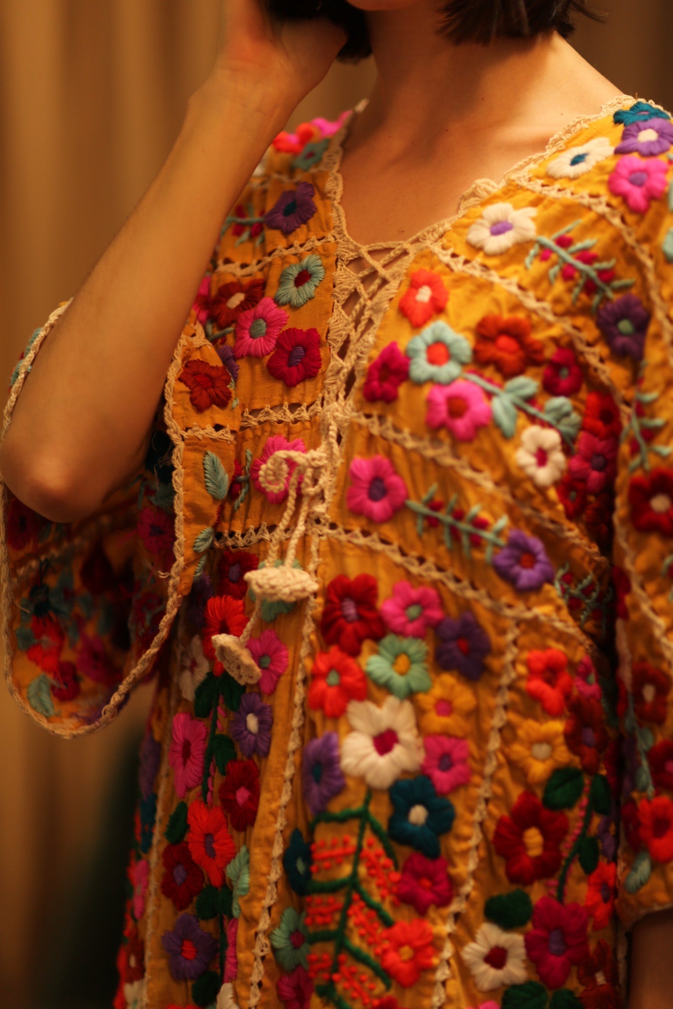 HEAVY EMBROIDERED KAFTAN ANTHARA