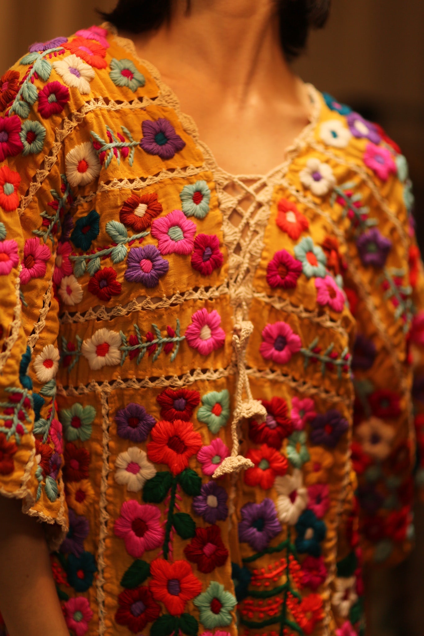 HEAVY EMBROIDERED KAFTAN ANTHARA