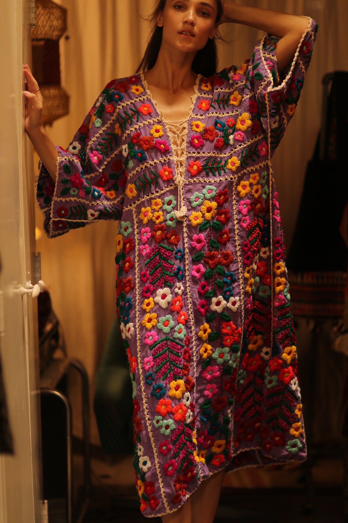HEAVY EMBROIDERED KAFTAN ANTHARA