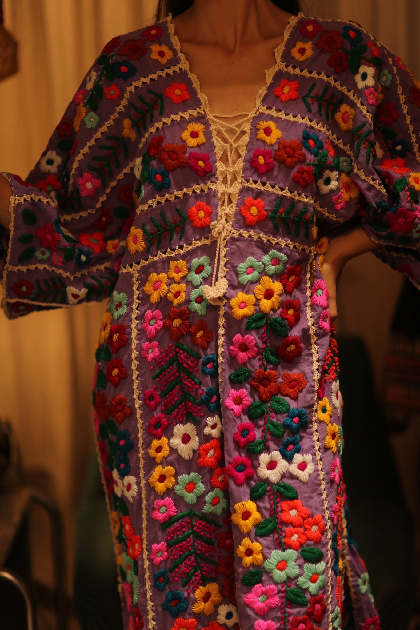 HEAVY EMBROIDERED KAFTAN ANTHARA