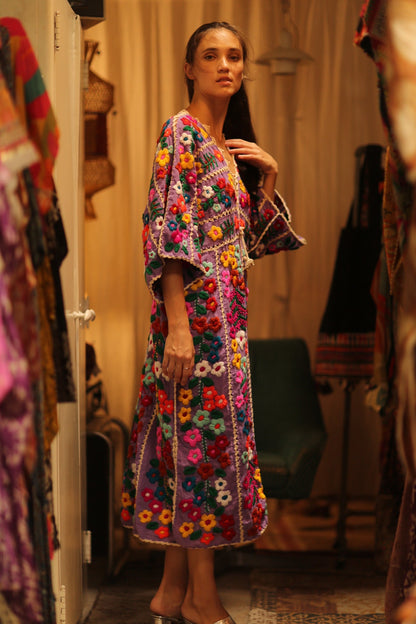 HEAVY EMBROIDERED KAFTAN ANTHARA