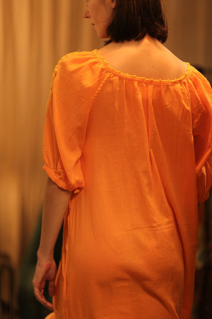 ADELE EMBROIDERED FLOWER DRESS - MOMO STUDIO BERLIN - Berlin Concept Store - sustainable & ethical fashion