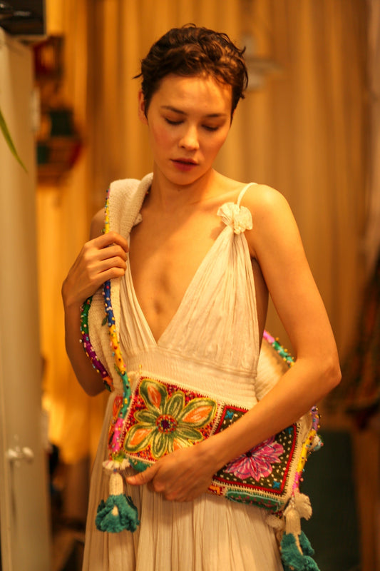 ANOUK EMBROIDERED PATCHWORK BAG - MOMO STUDIO BERLIN - Berlin Concept Store - sustainable & ethical fashion