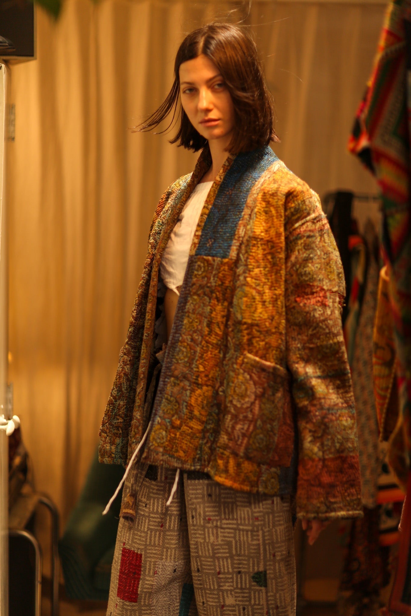 ARTISAN KANTHA KIMONO RIAA - MOMO STUDIO BERLIN - Berlin Concept Store - sustainable & ethical fashion