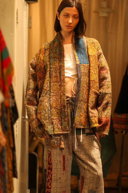 ARTISAN KANTHA KIMONO RIAA - MOMO STUDIO BERLIN - Berlin Concept Store - sustainable & ethical fashion