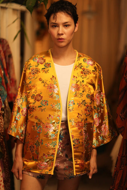 CHINESE SILK KIMONO YA LI - MOMO STUDIO BERLIN - Berlin Concept Store - sustainable & ethical fashion