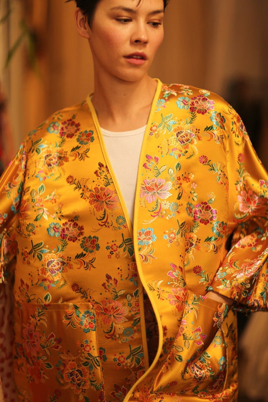 CHINESE SILK KIMONO YA LI - MOMO STUDIO BERLIN - Berlin Concept Store - sustainable & ethical fashion