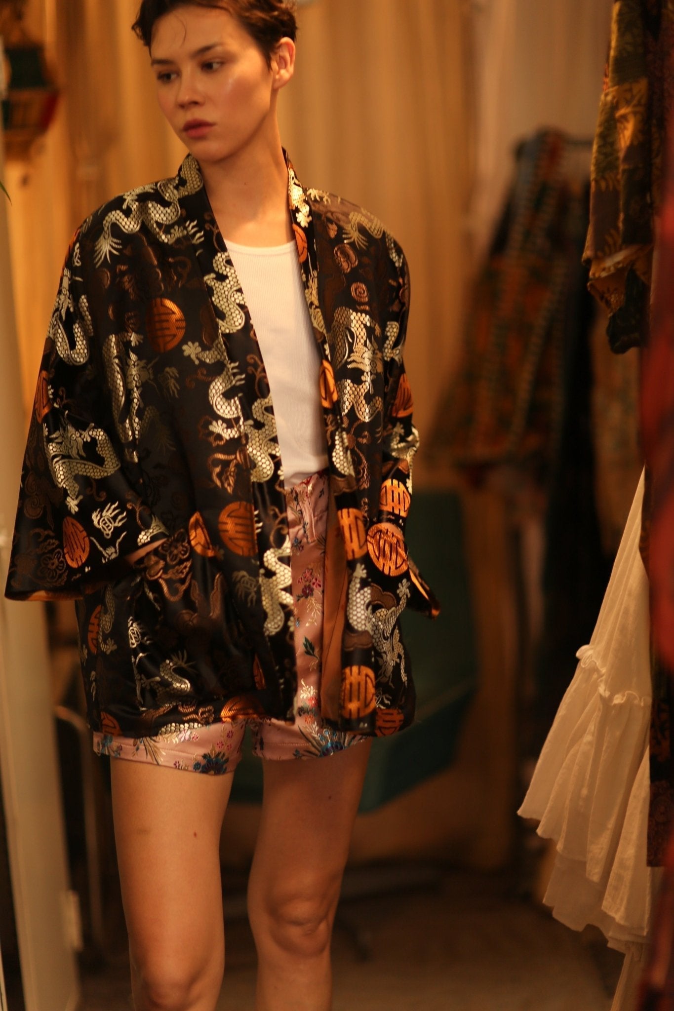 CHINESE TRAGON KIMONO JACKET LUCA - MOMO STUDIO BERLIN - Berlin Concept Store - sustainable & ethical fashion