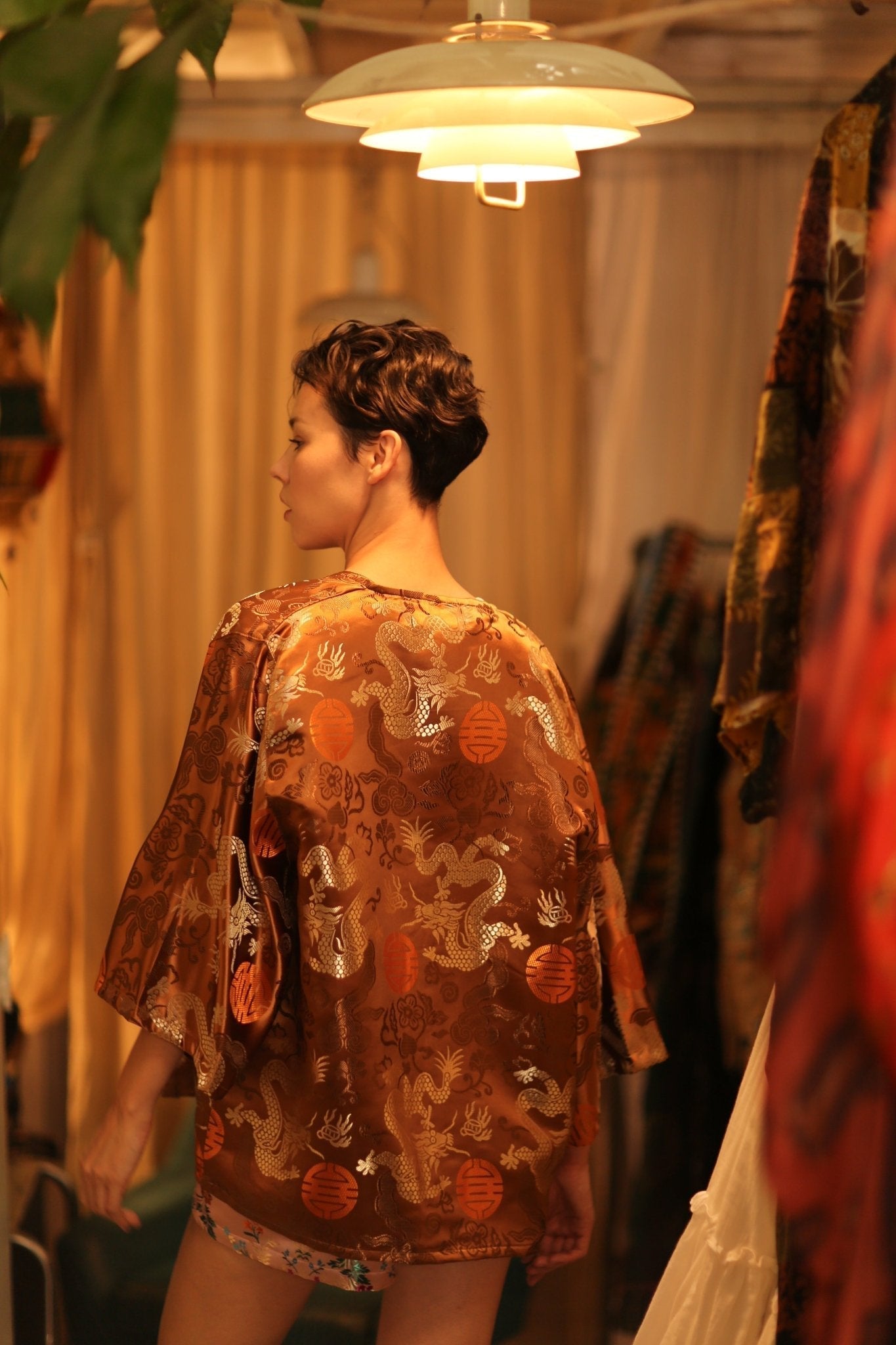 CHINESE TRAGON KIMONO JACKET LUCA - MOMO STUDIO BERLIN - Berlin Concept Store - sustainable & ethical fashion